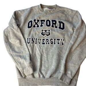 Oxford University Gray Sweatshirt M